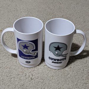 Vintage 80s Sonic Cowboys Dr Pepper Cups